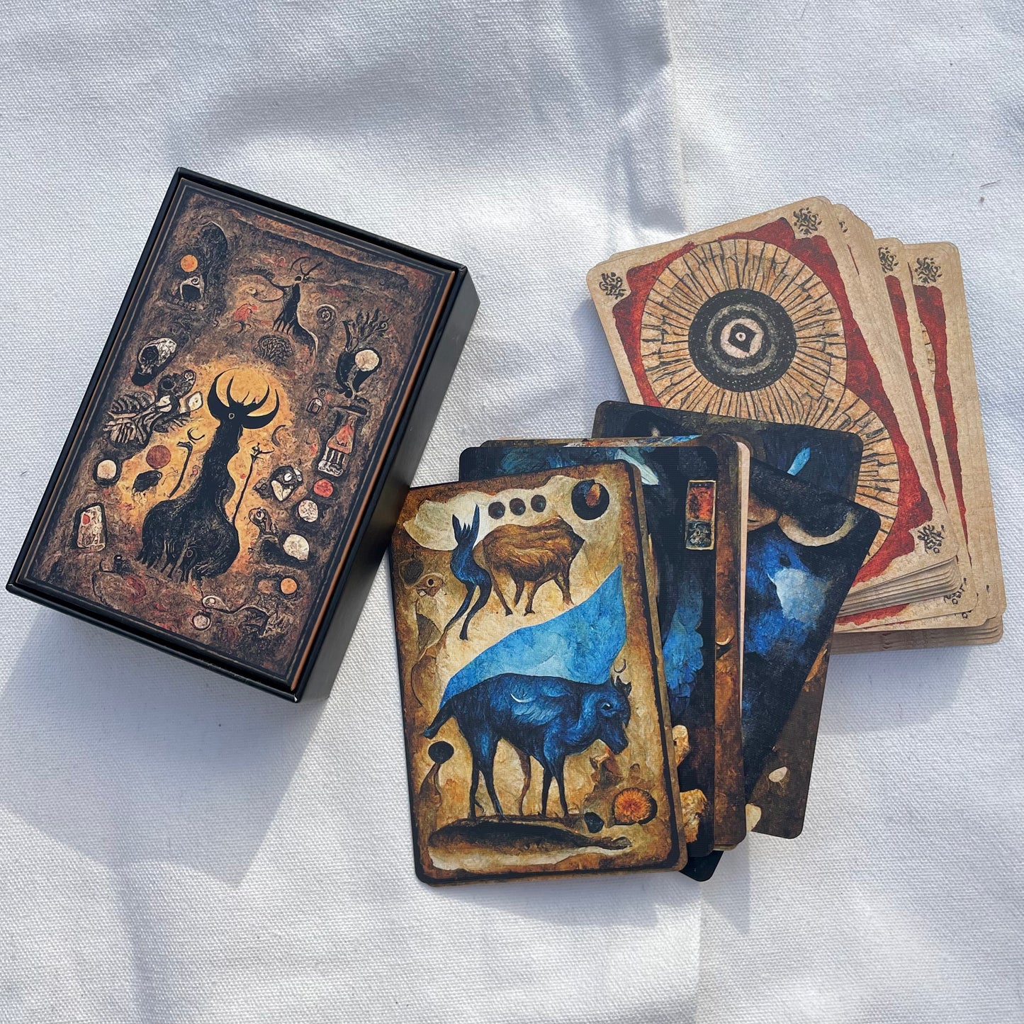 The Primordial Dreams Tarot (deck + guidebook + storage bag)