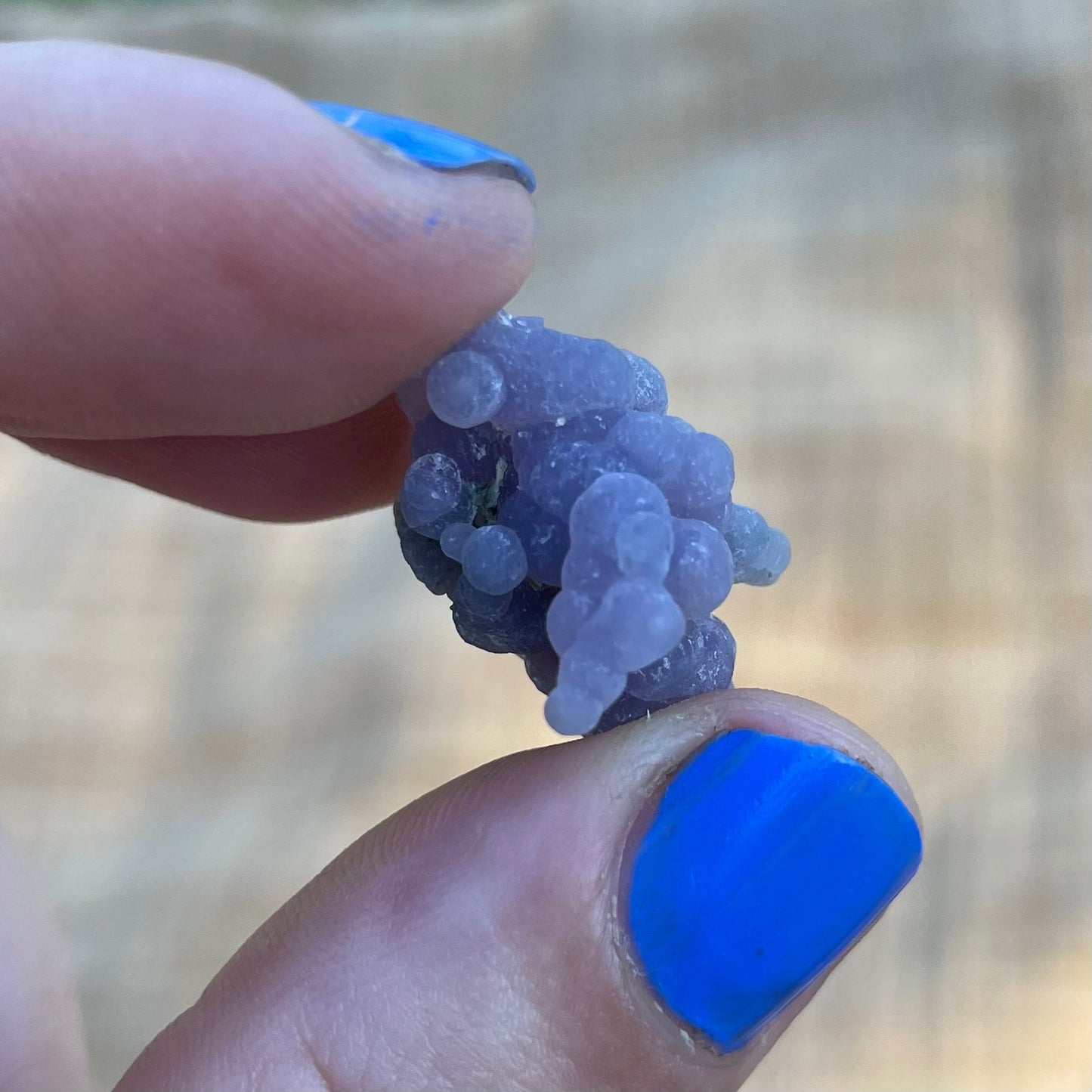 adorable mini grape agate clusters