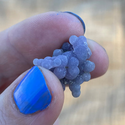 adorable mini grape agate clusters