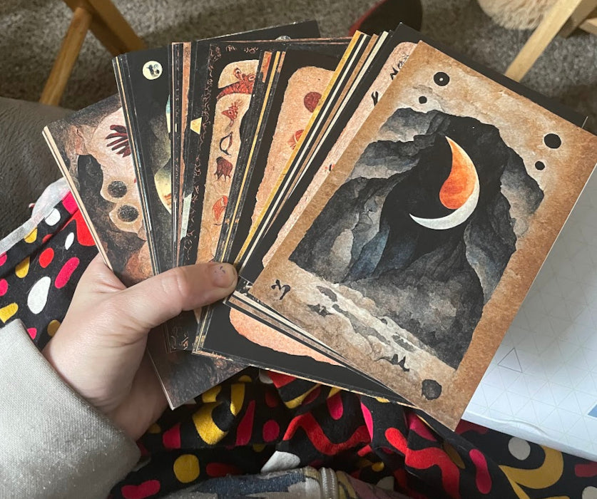 postcard art prints - Primordial Dreams Tarot