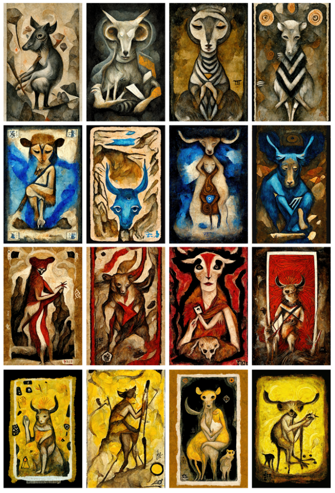 The Primordial Dreams Tarot Guidebook (deck not included)