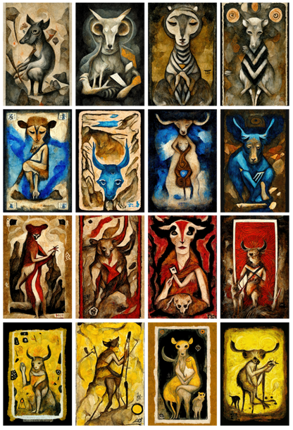 The Primordial Dreams Tarot Guidebook (deck not included)