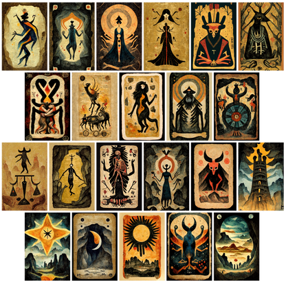 The Primordial Dreams Tarot Guidebook (deck not included)